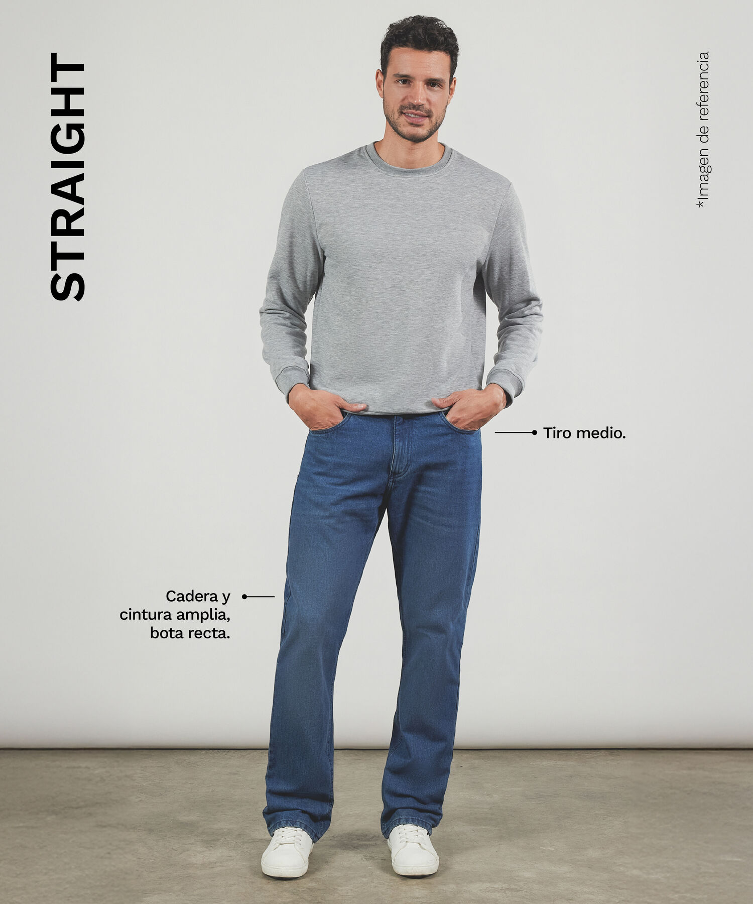 Jean Fit Straight, AzulMedio, hi-res