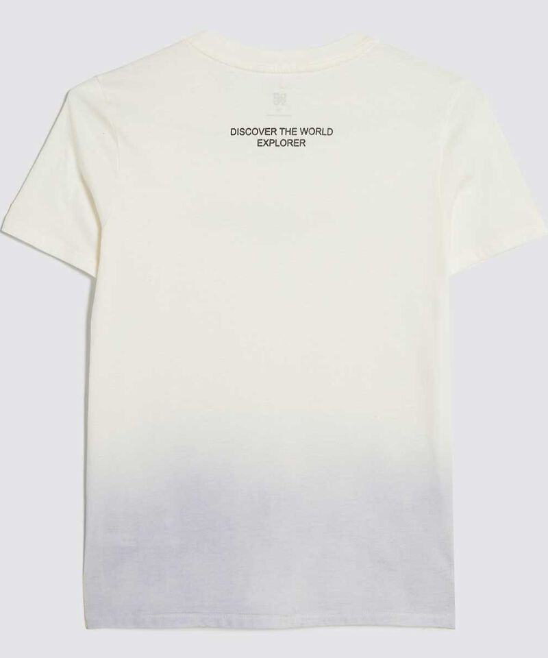 Camiseta Estampado Minimalista para Niño, Azul, hi-res