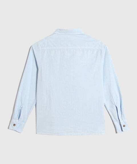 Camisa Manga Larga para Niño, AzulClaro, hi-res image number null