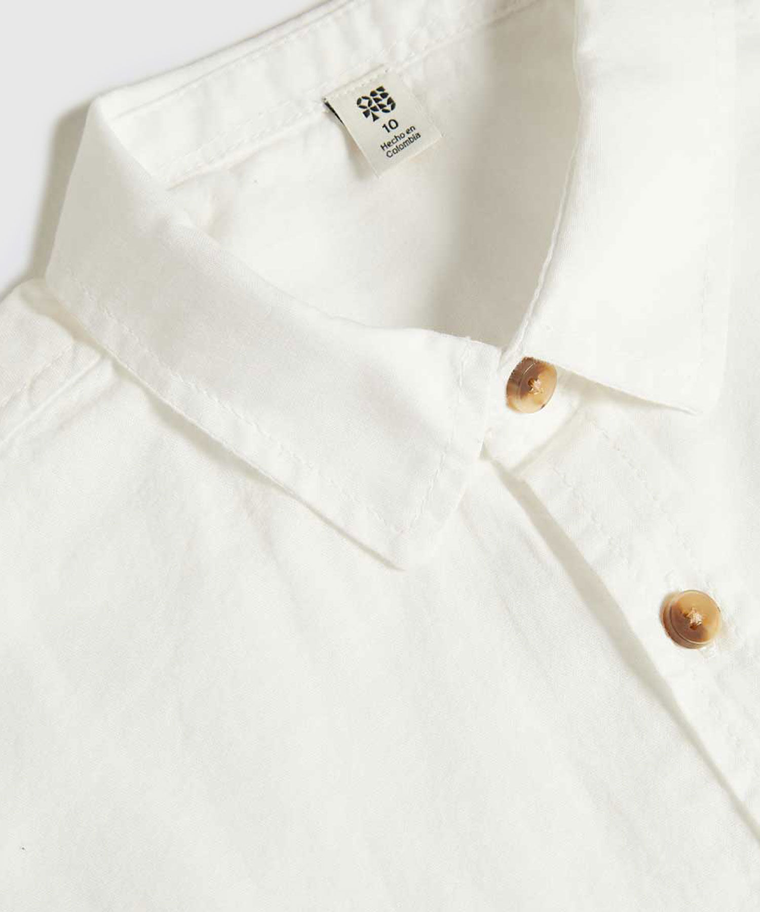 Camisa Manga Larga para Niño, Crudo, hi-res