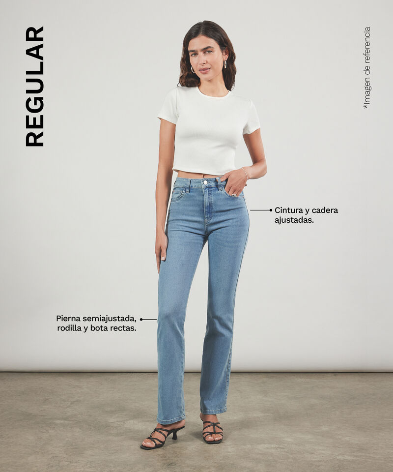 Jean Regular, Azul, hi-res