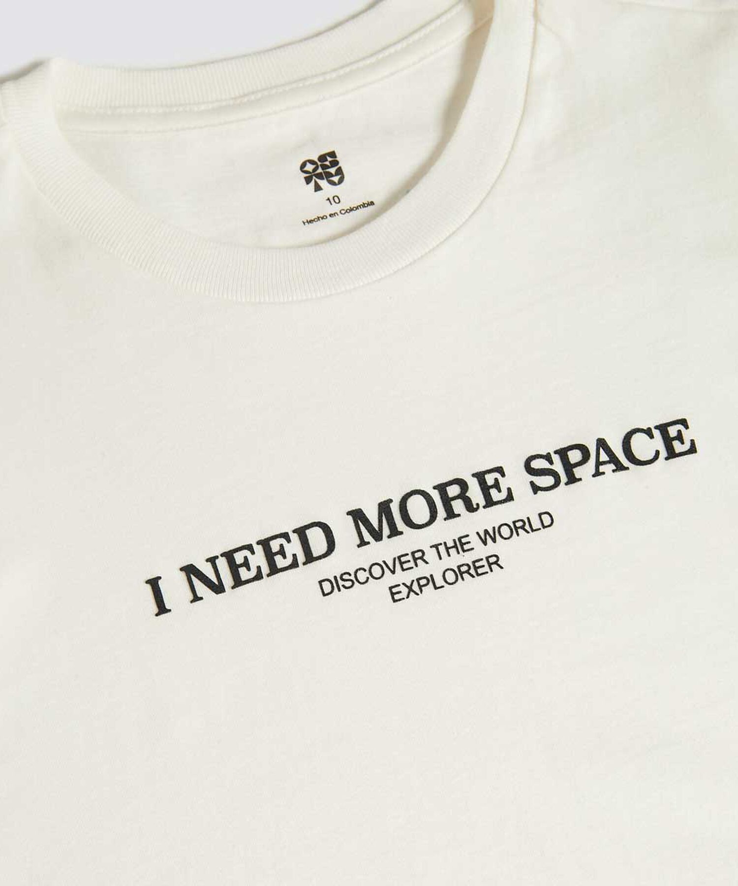 Camiseta Estampado Minimalista para Niño, Azul, hi-res