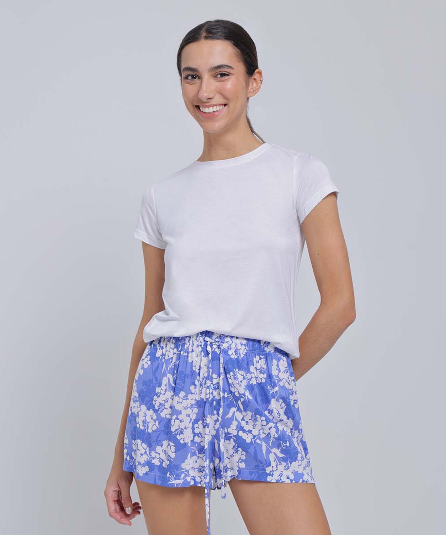 pijama de shorts mujer