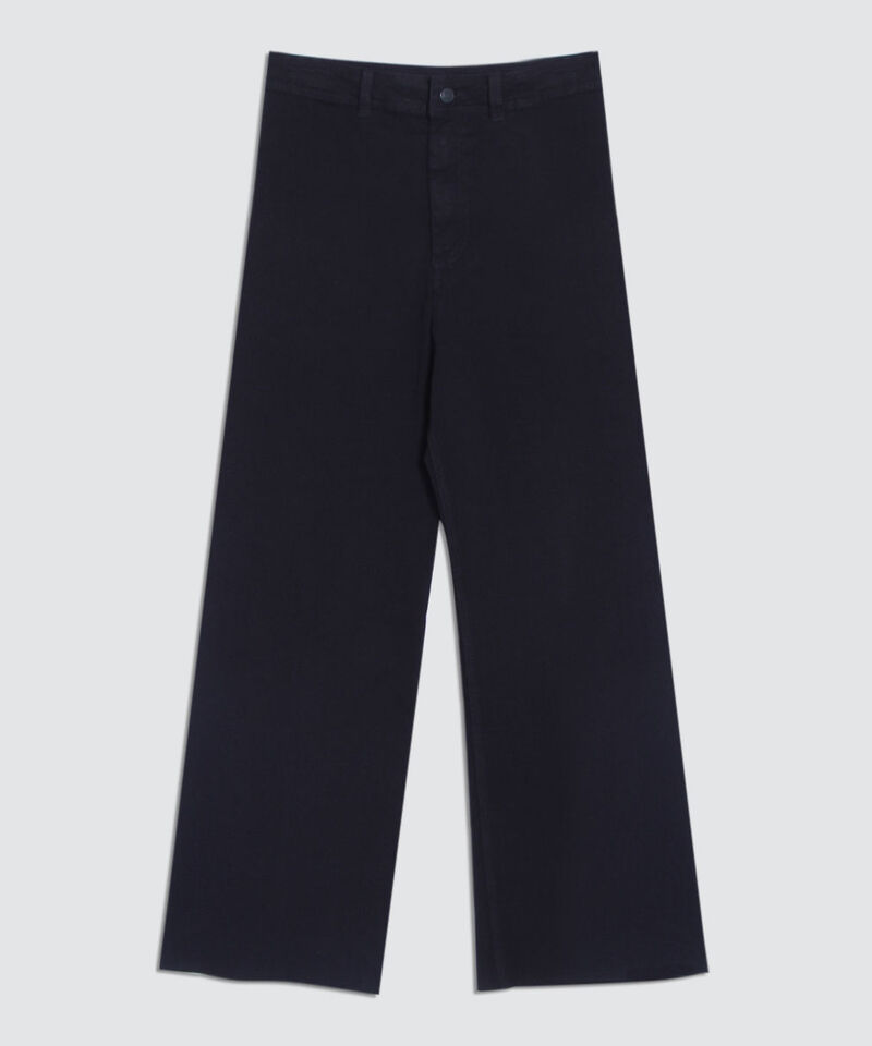 Jeans Culotte Stretch, Negro, hi-res