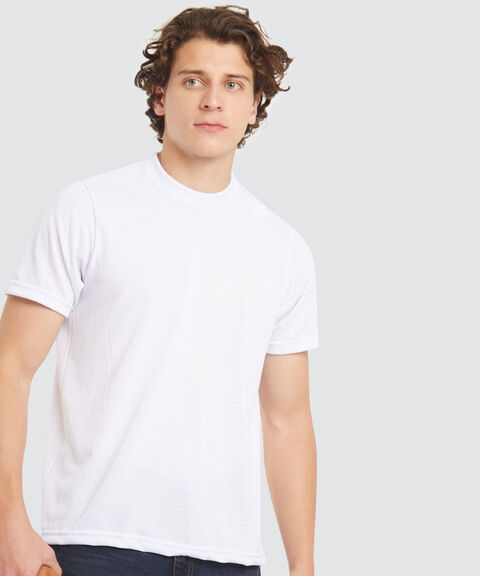 Camiseta interior cuello redondo