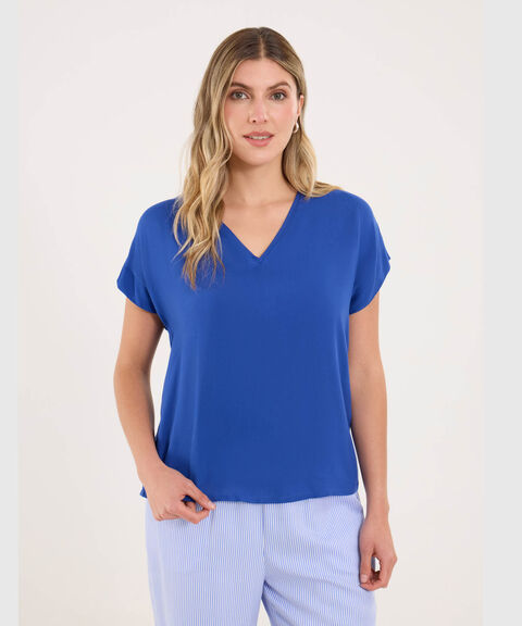 Blusa manga corta