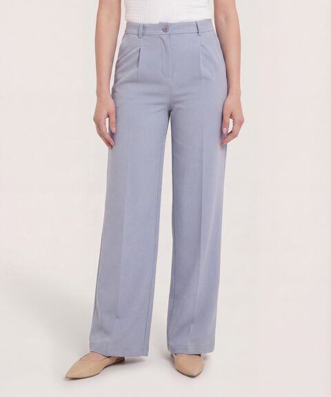 Pantalones unicolor