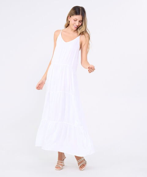 Vestido unicolor