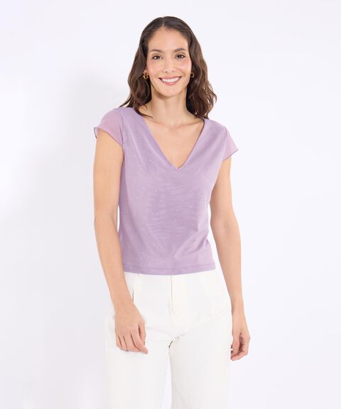 Camiseta cuello V